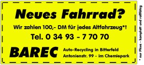 Barec Anzeige
