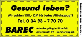 Barec Anzeige